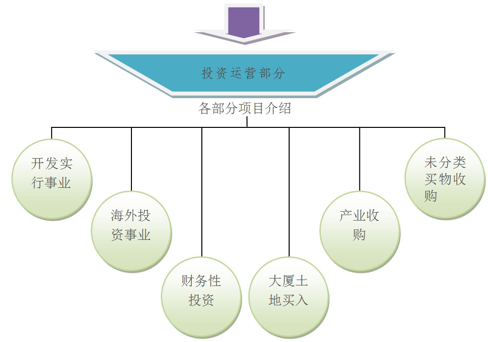 M&A事业项目图